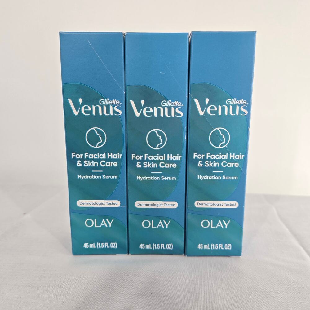 OLAY Gillette Venus Facial Hydration Serum Hyaluronic Acid Niacinamide Hazel